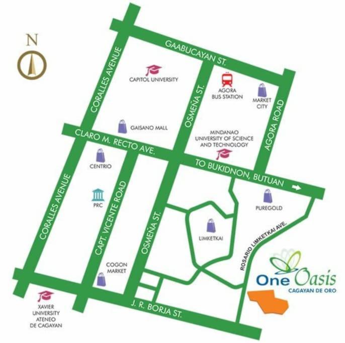 S&K One Oasis 2Br Condo Unit 2506 Cagayan de Oro Exteriér fotografie
